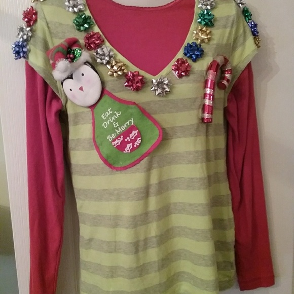OP Tops - OP Ugly Christmas t shirt OP Tops - OP Ugly Christmas t shirt